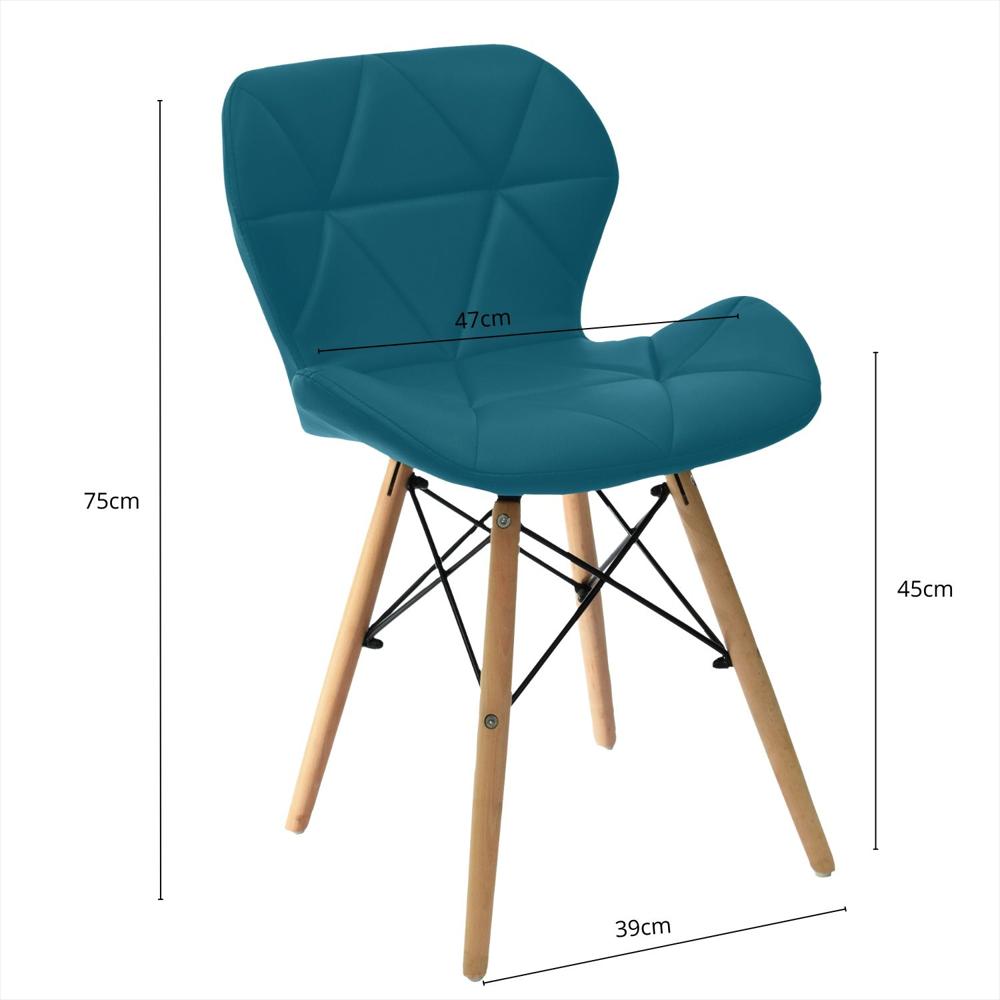 Silla Dais Azul Turquesa img #5