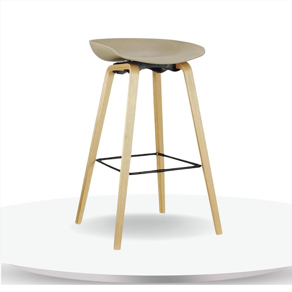 Silla De Barra Milyi Beige img #1