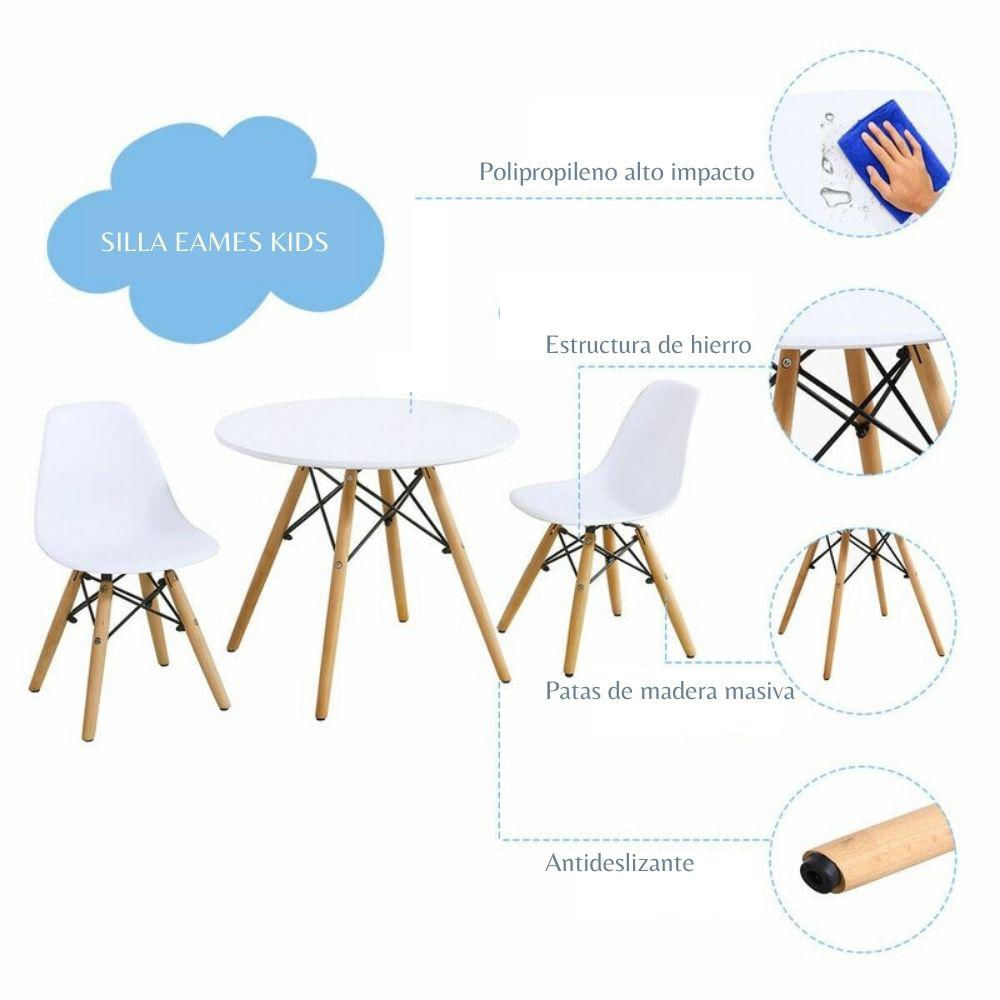 Silla Infantil Eames Blanco img #3