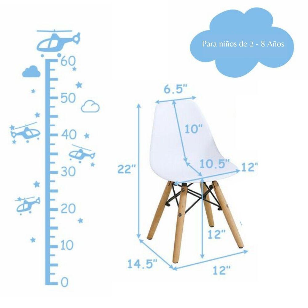 Silla Infantil Eames Blanco img #5