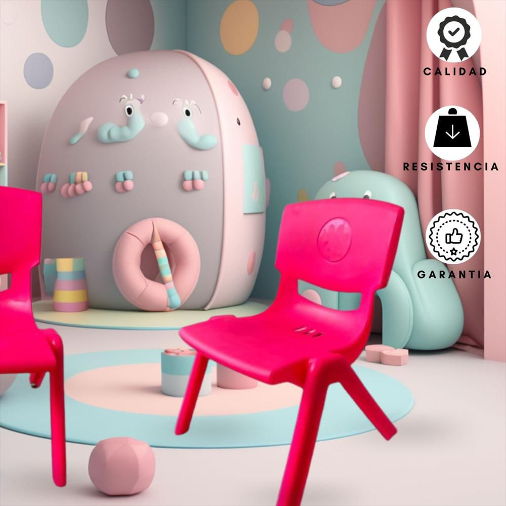 Silla Infantil Toby Rosado img #3