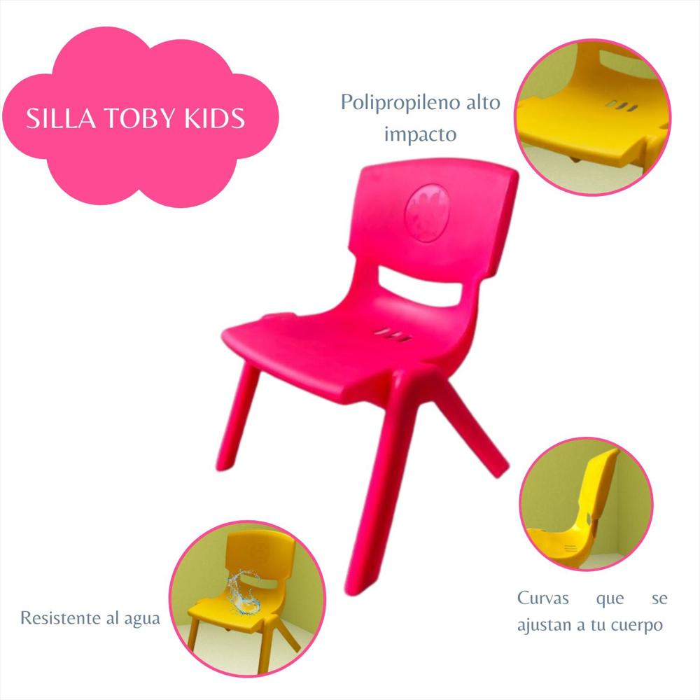 Silla Infantil Toby Rosado img #5