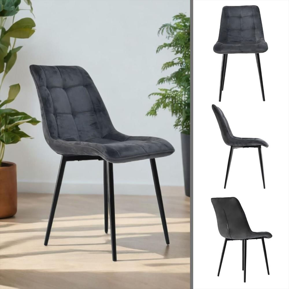 Silla Ting Tapizada Gris img #3