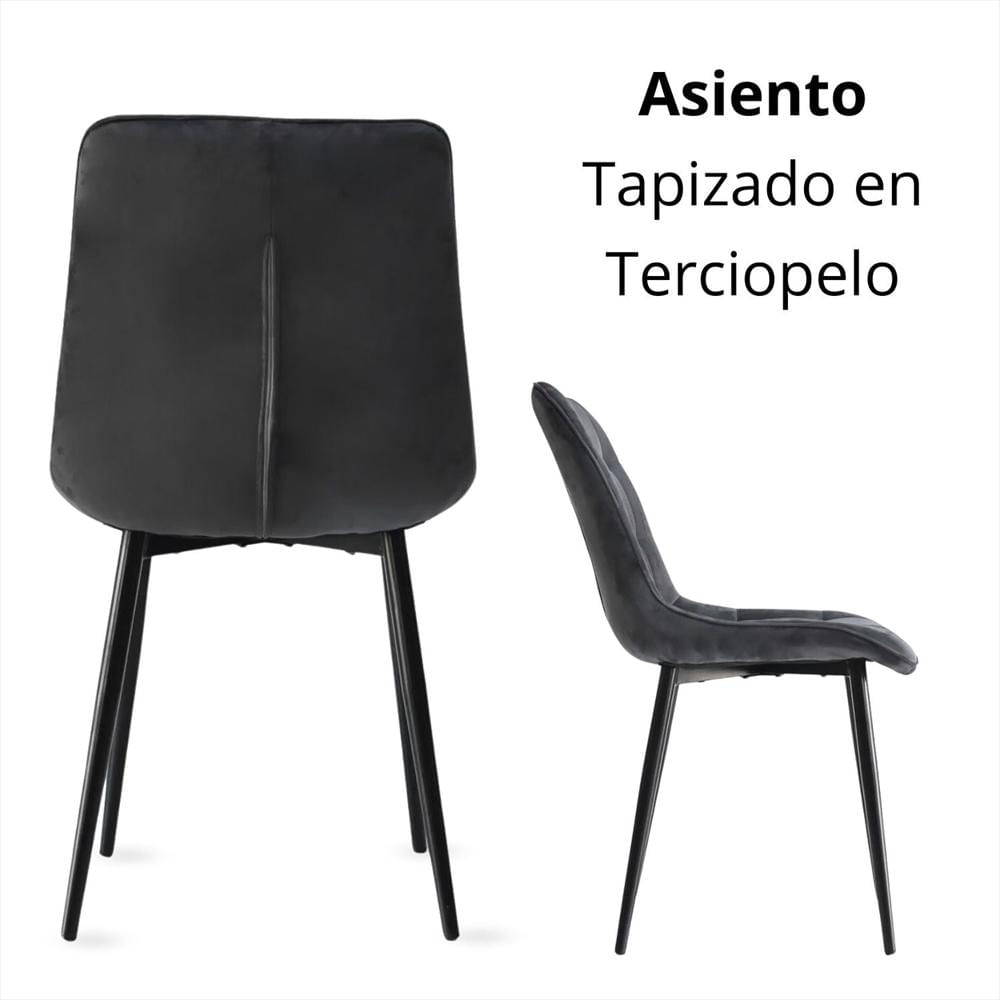 Silla Ting Tapizada Gris img #4