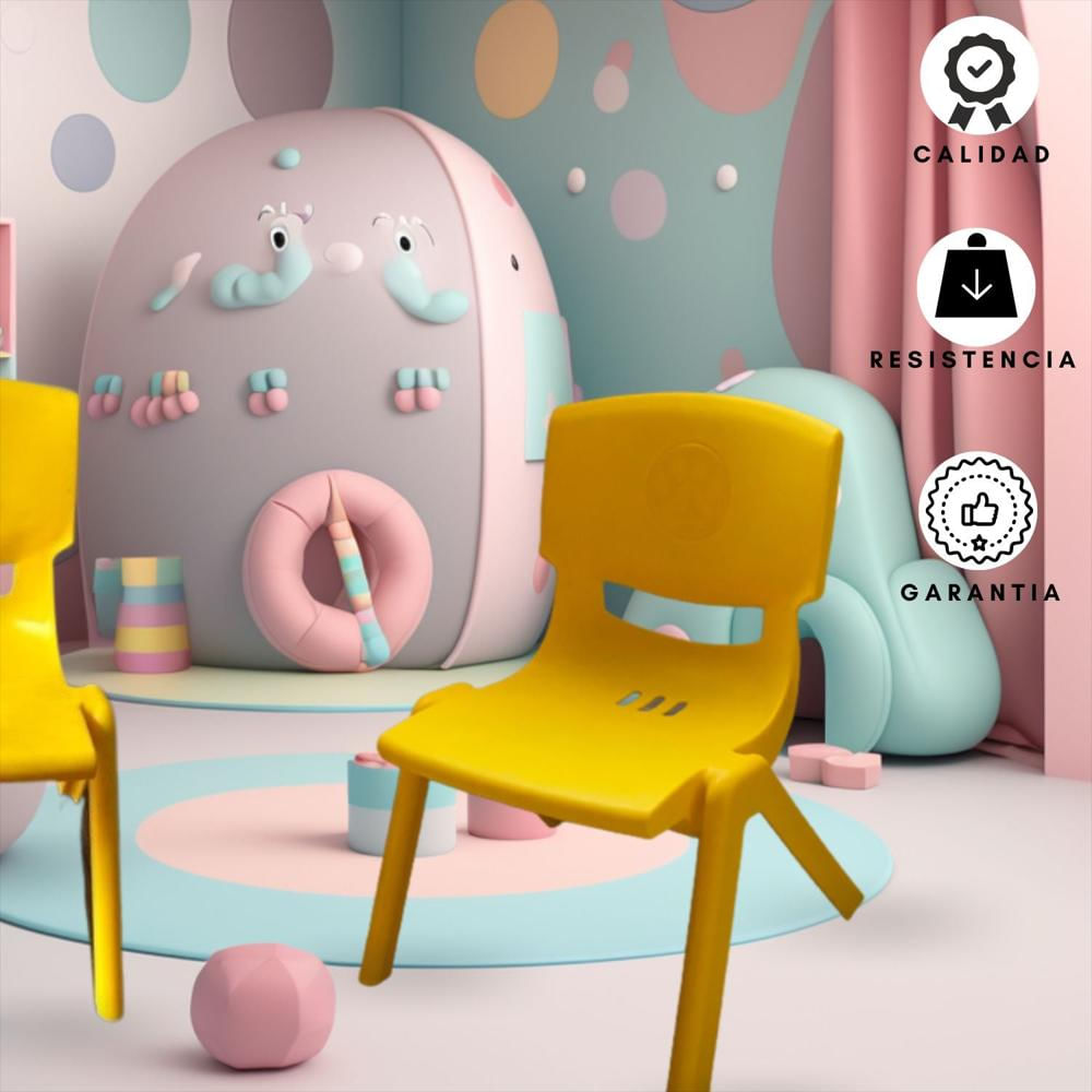 Silla Infantil Toby Amarillo img #2