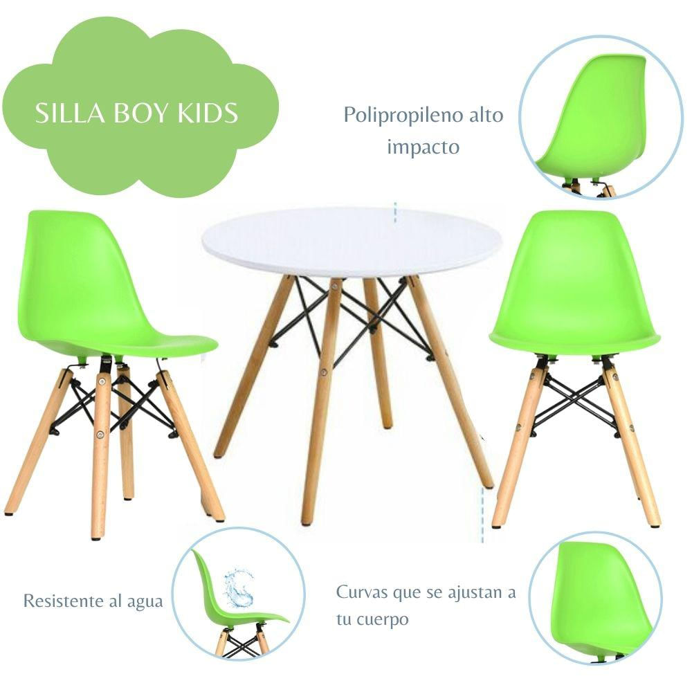 Silla Infantil Eames Verde img #3