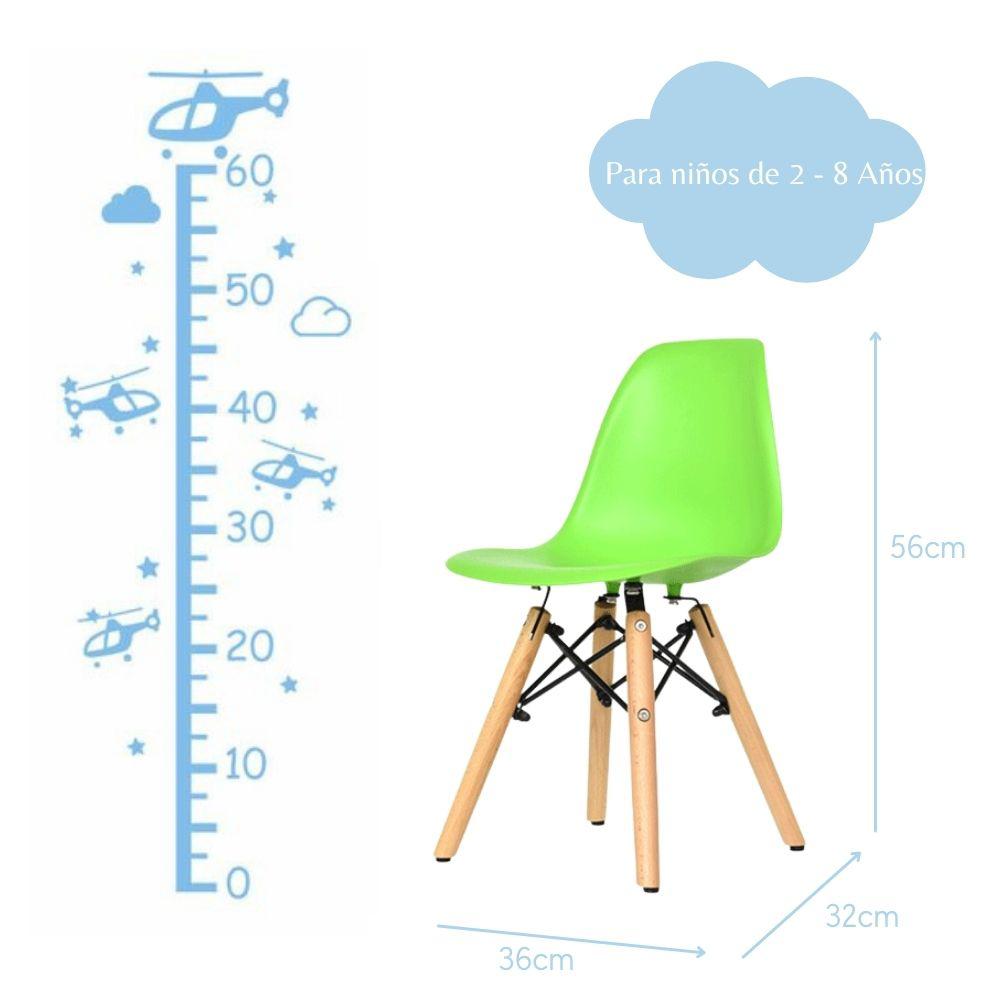 Silla Infantil Eames Verde img #4