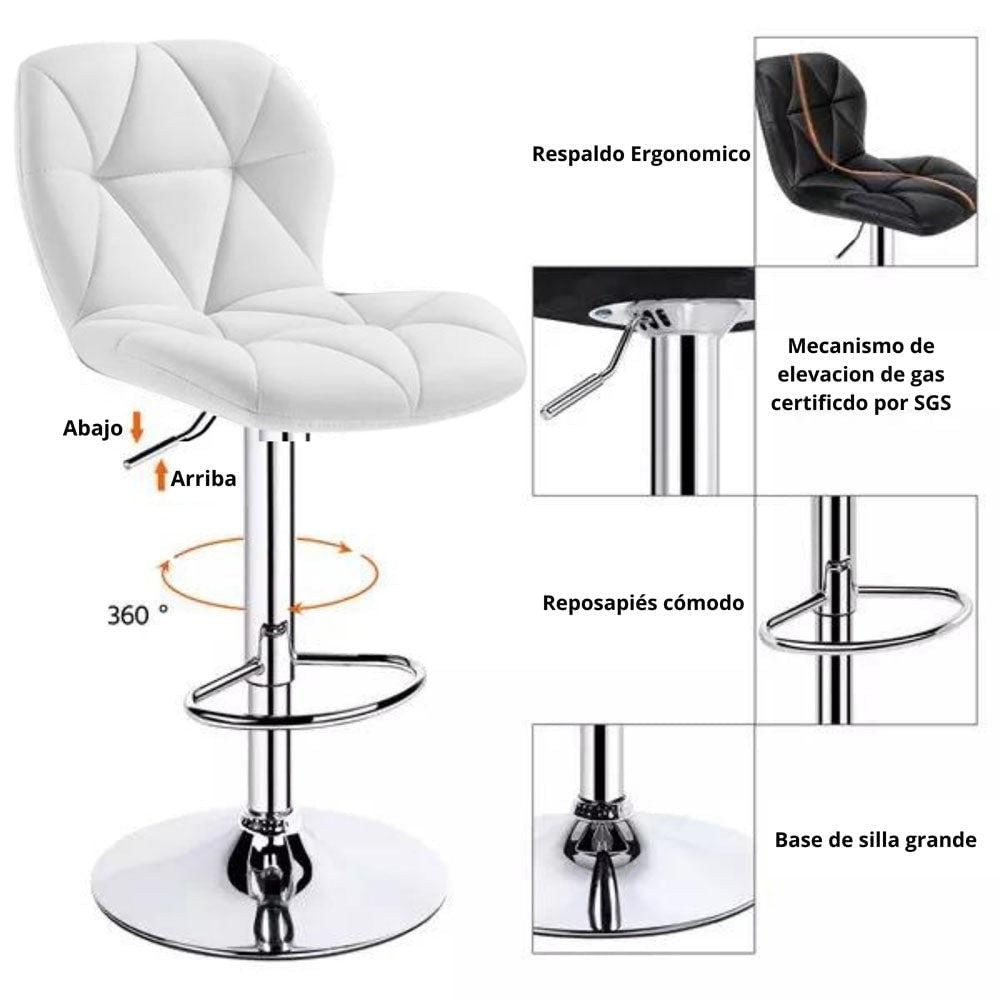 Silla De Barra Dais Blanco img #3