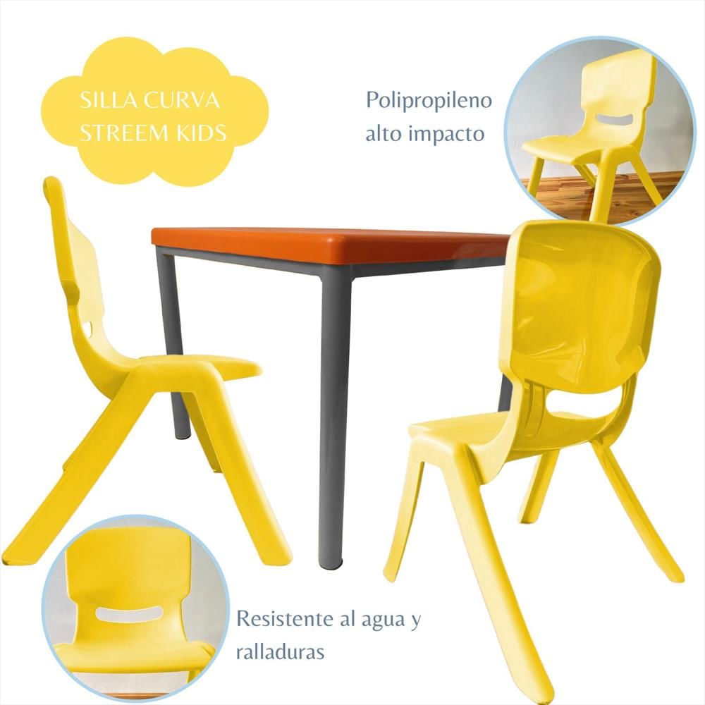 Silla Infantil Andy Junior Amarillo img #3