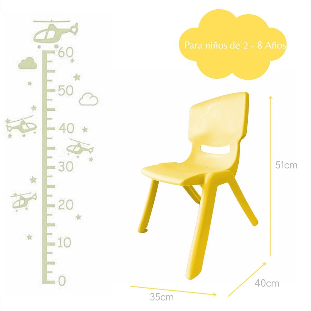 Silla Infantil Andy Junior Amarillo img #4