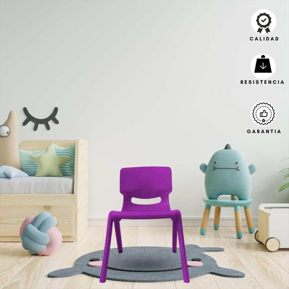 Silla Infantil Andy Junior Morado img #2
