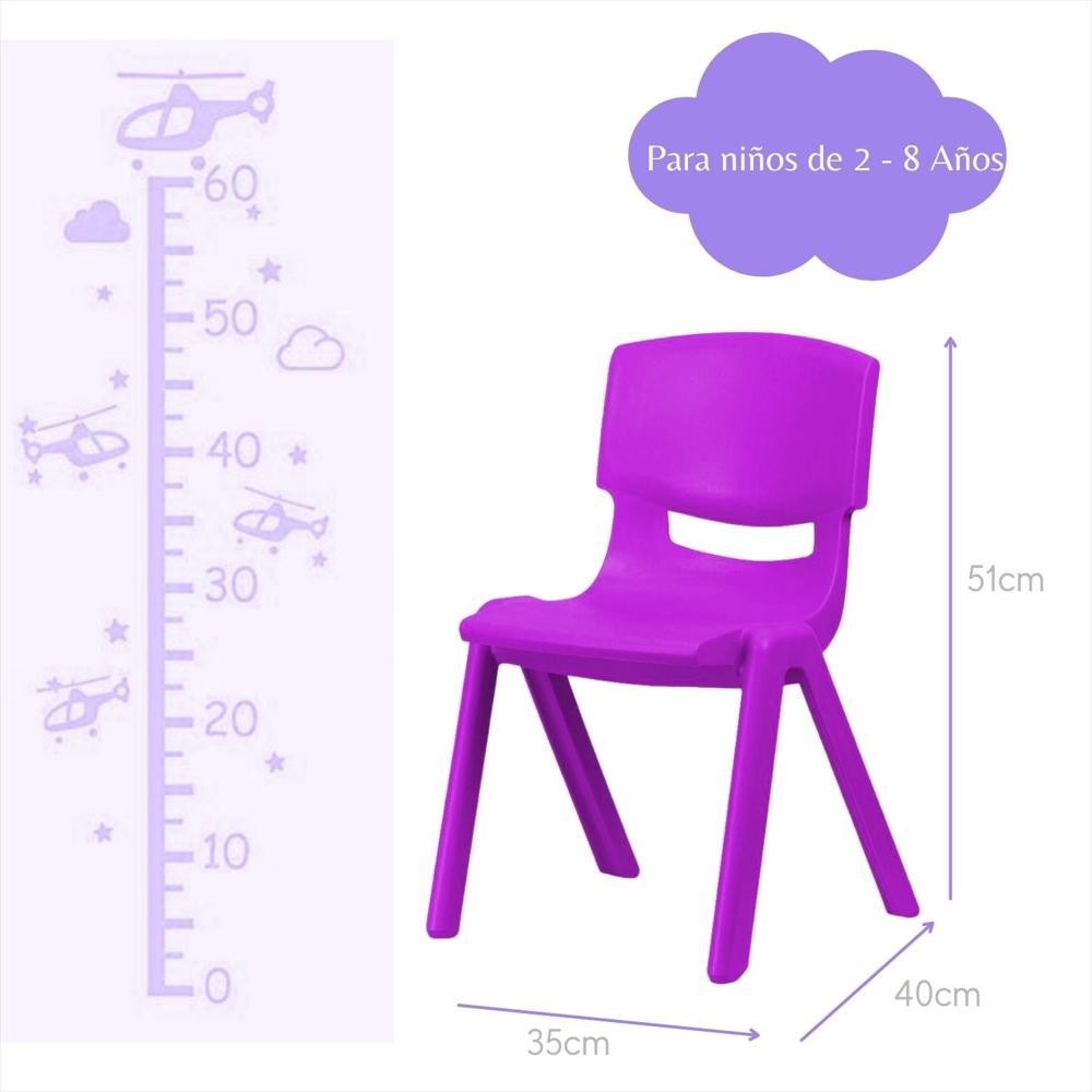 Silla Infantil Andy Junior Morado img #4