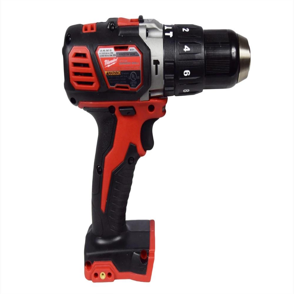 Taladro Percutor Milwaukee 2607 20 M18 Compacto 1/2 Pulgadas img #3