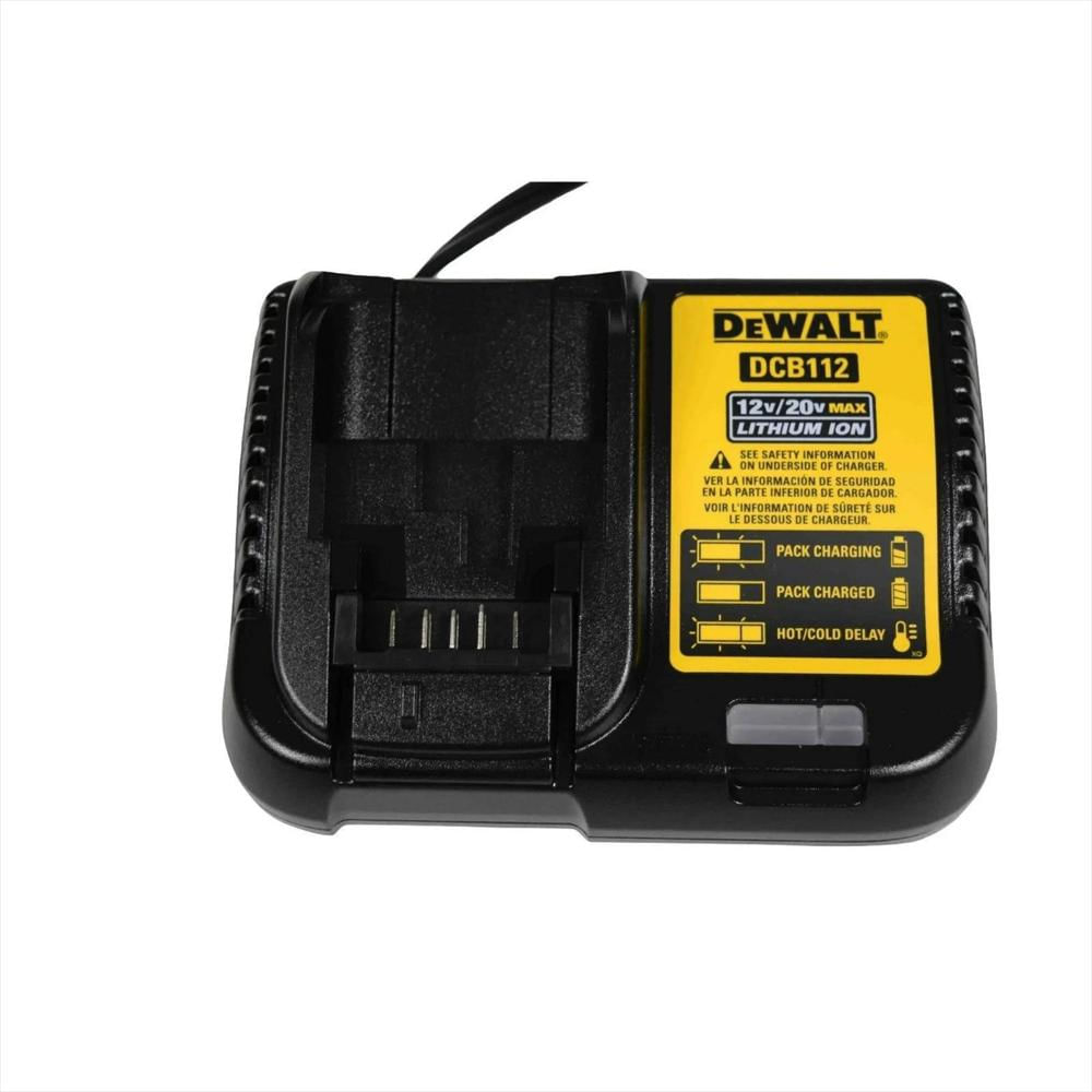 Cargador De Batería Dewalt Dcb112 Para Litio 12V Y 20V Max img #1
