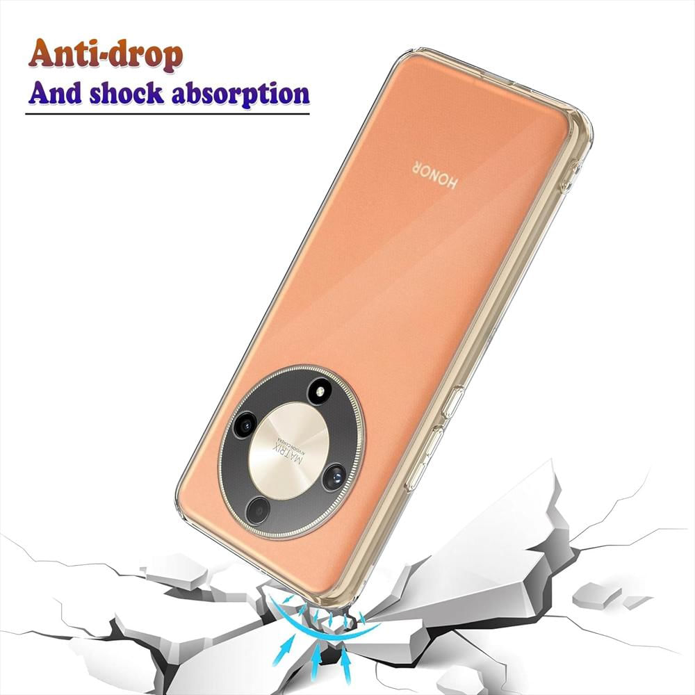 Funda Rígida Transparente Antichoque Y Hidrogel Hd Para Honor Magic 6 Lite img #5