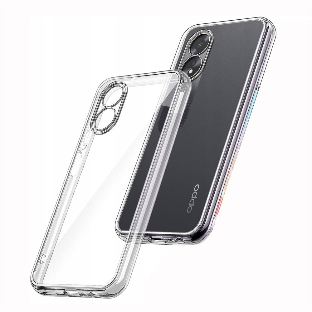 Funda Rígida Transparente Antichoque Y Hidrogel Hd Para Oppo A38 4G img #2