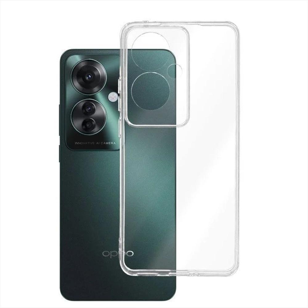 Funda Rígida Transparente Antichoque Y Vidrio Templado Para Oppo Reno 11F img #2