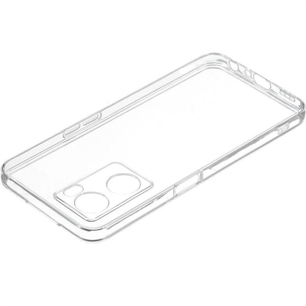 Funda Rígida Transparente Antichoque Y Hidrogel Antiespia Para Oppo A77 4G img #2