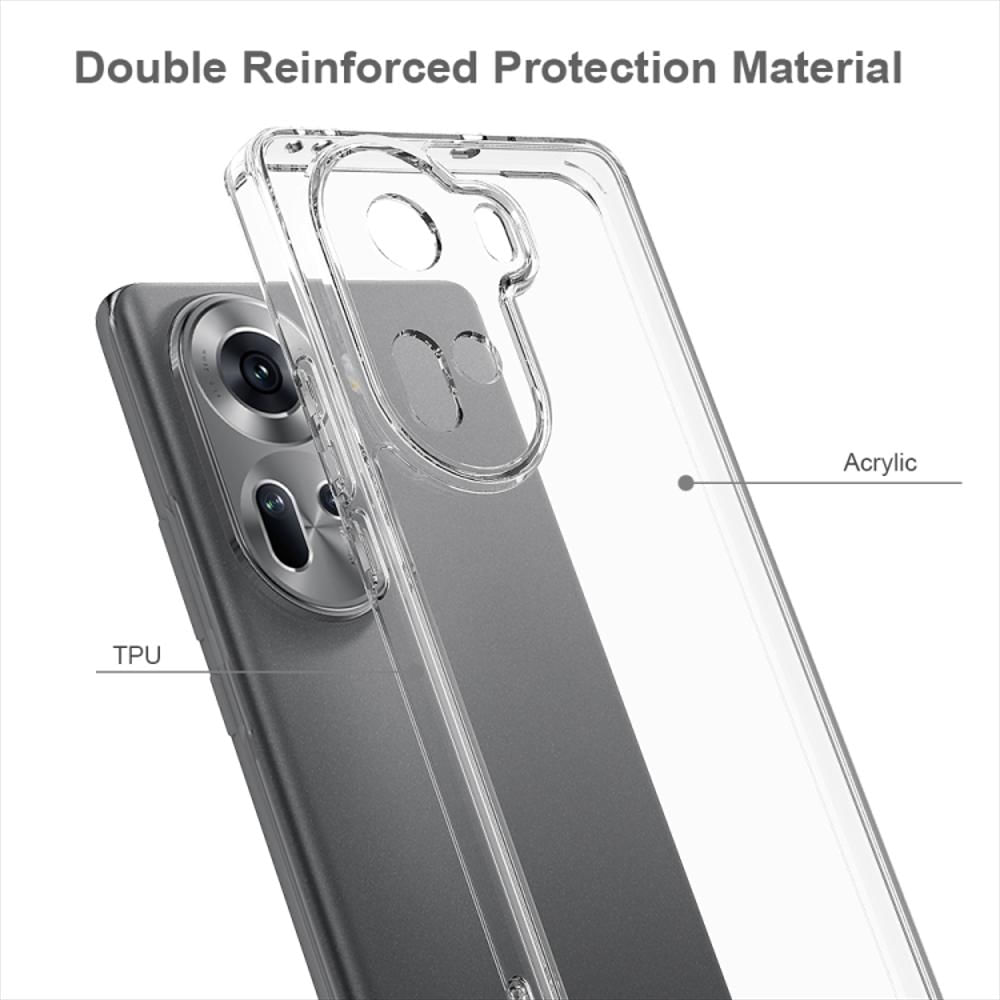 Funda Rígida Transparente Antichoque Hidrogel Hd Para Oppo Reno 11 5G img #4