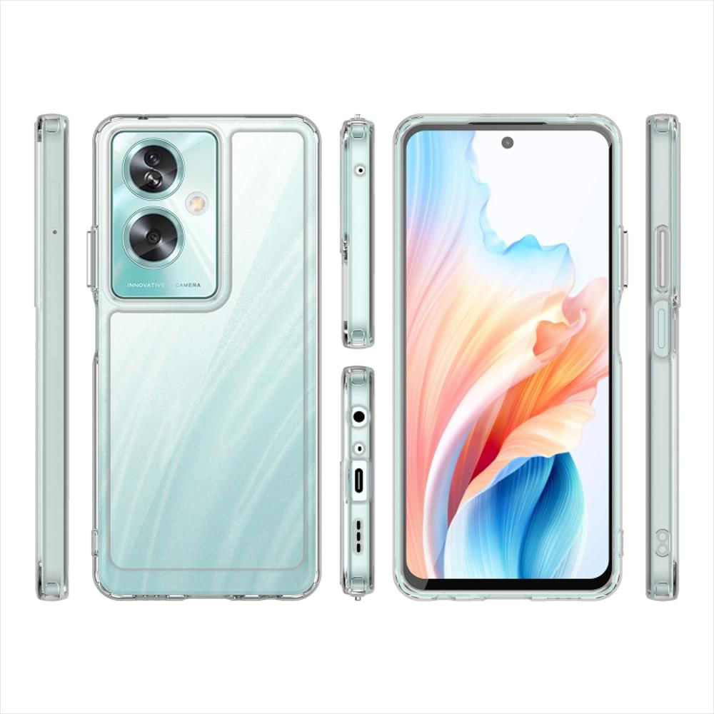 Funda Rígida Transparente Antichoque Y Hidrogel Hd Para Oppo A79 5G img #4