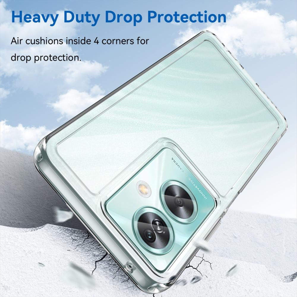 Funda Rígida Transparente Antichoque Y Hidrogel Hd Para Oppo A79 5G img #5