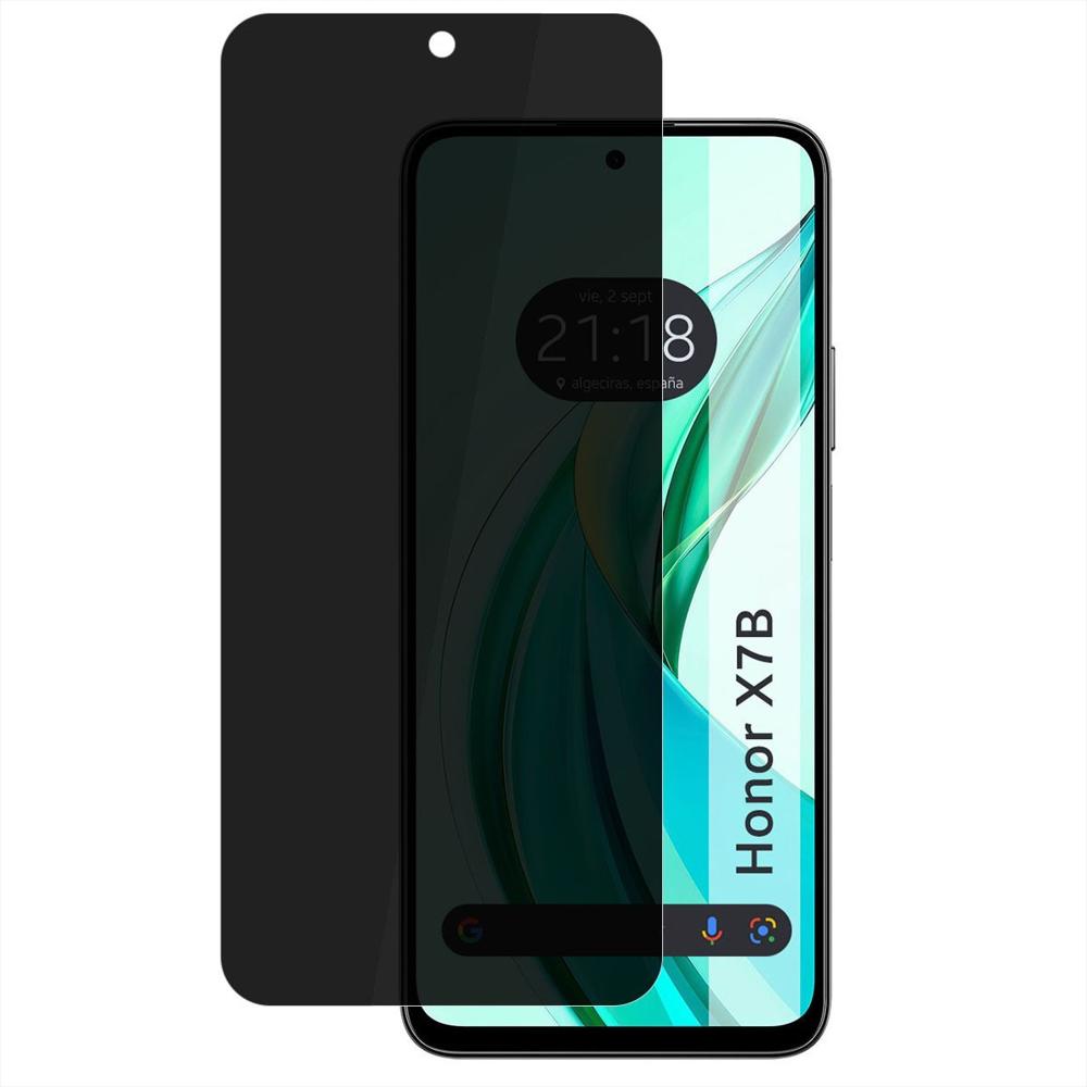 Funda Rígida Transparente Antichoque Y Hidrogel Antiespia Para Honor X7b img #3
