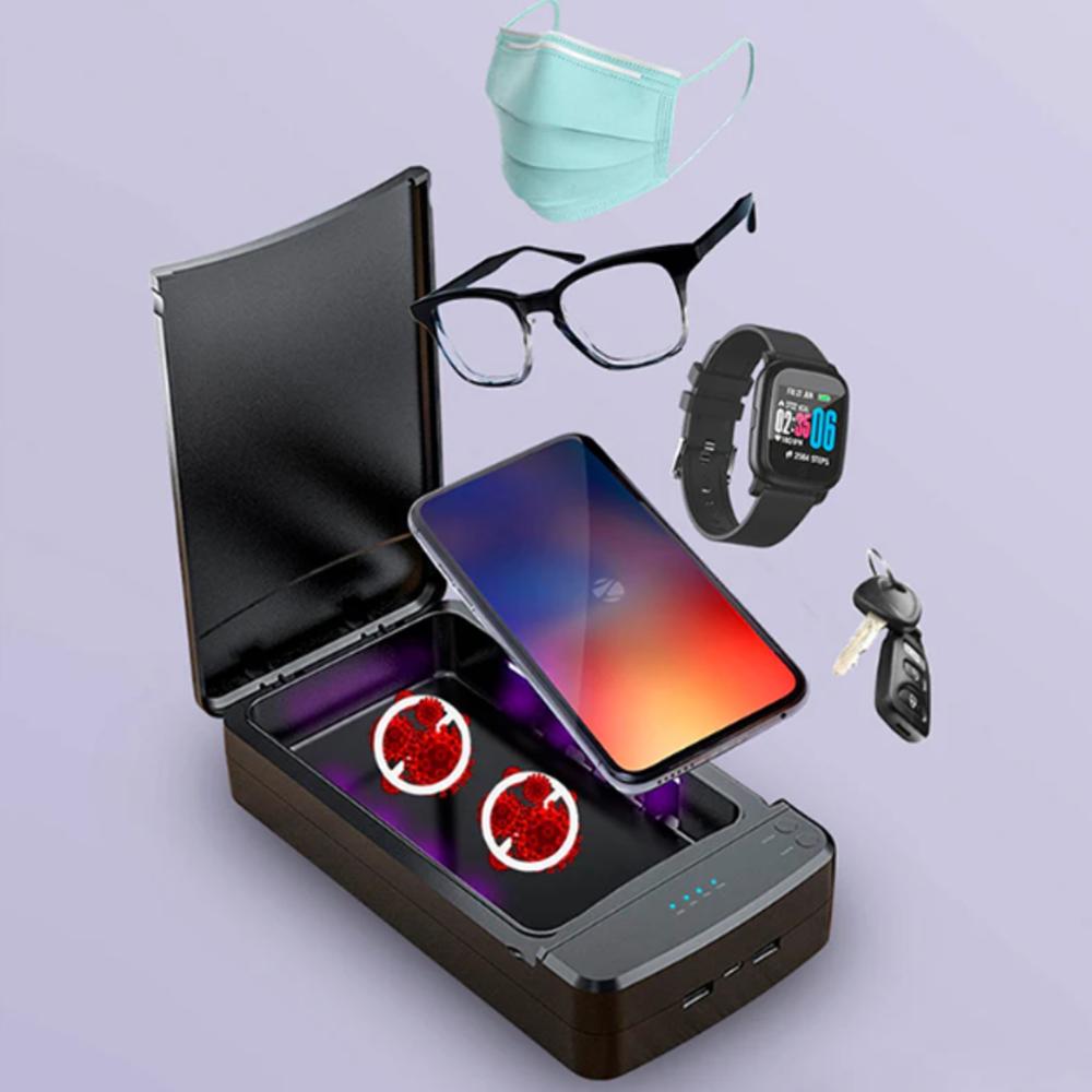 Caja Esterilizadora Uv Uvc Con Difusor De Aromas Para Celulares Y Objetos img #2