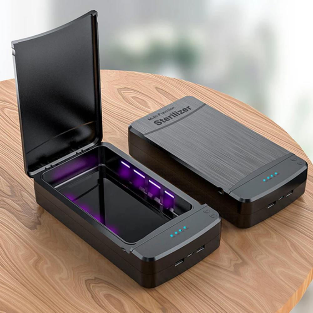 Caja Esterilizadora Uv Uvc Con Difusor De Aromas Para Celulares Y Objetos img #4