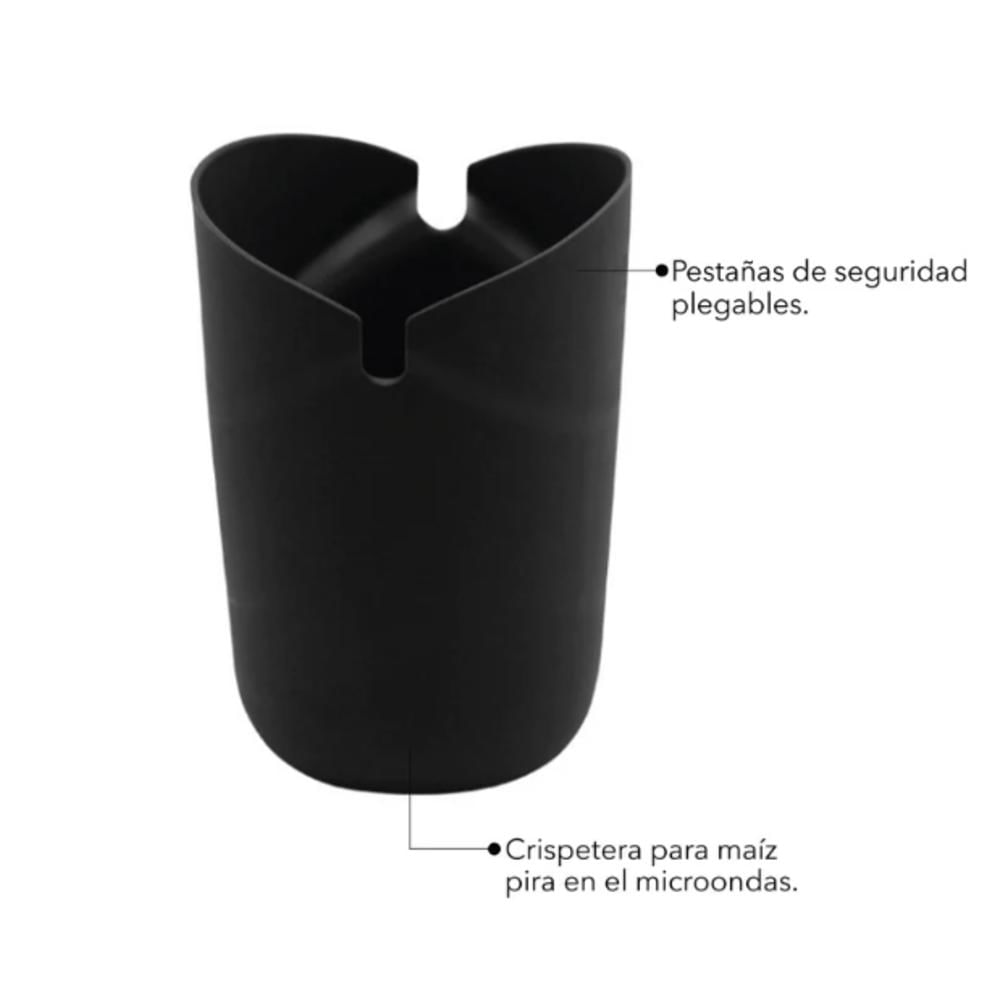 Crispetera De Silicona Para Microondas Palomitas Rápidas Saludables img #2