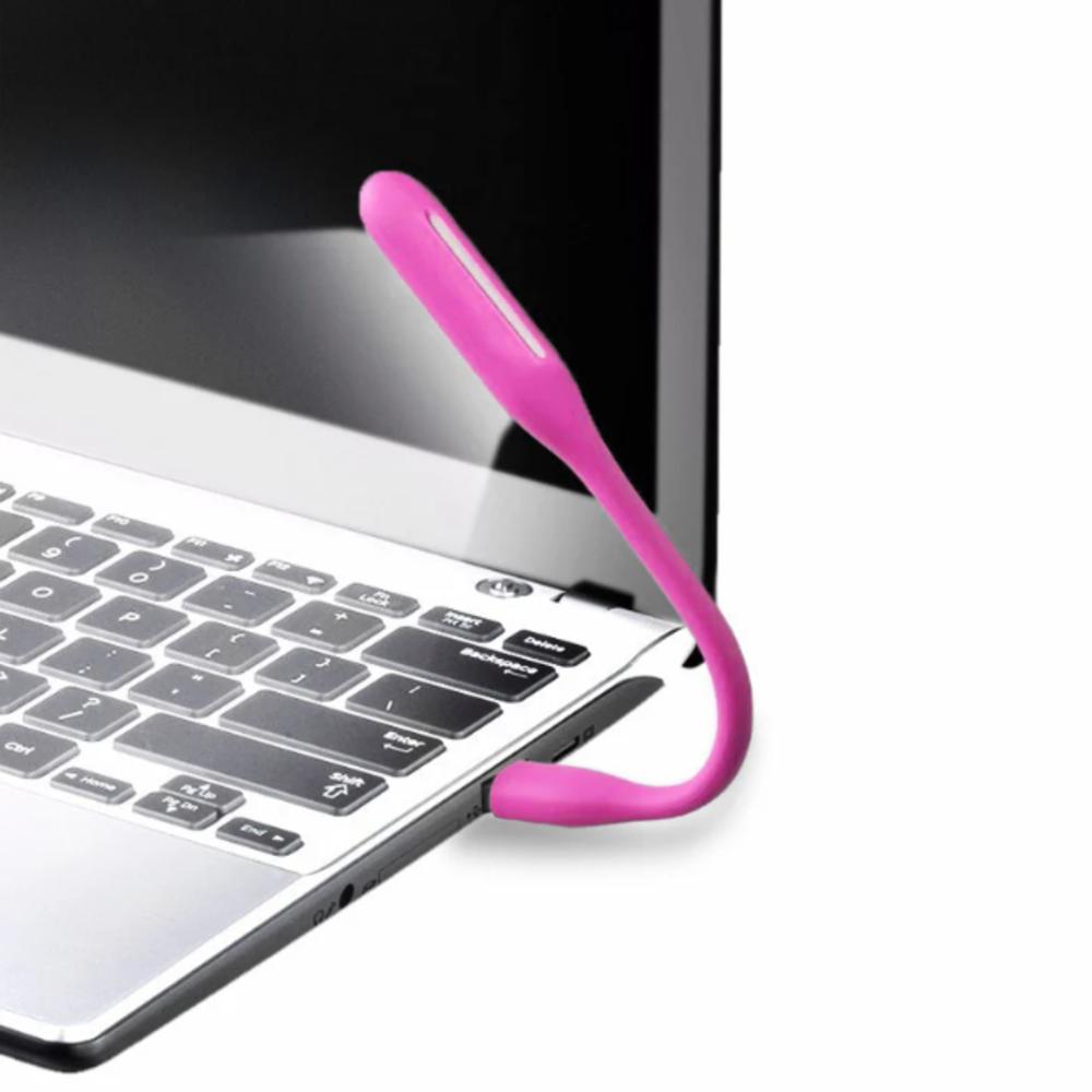 Lámpara Usb Led Flexible De Silicona Para Computador Y Laptop img #3