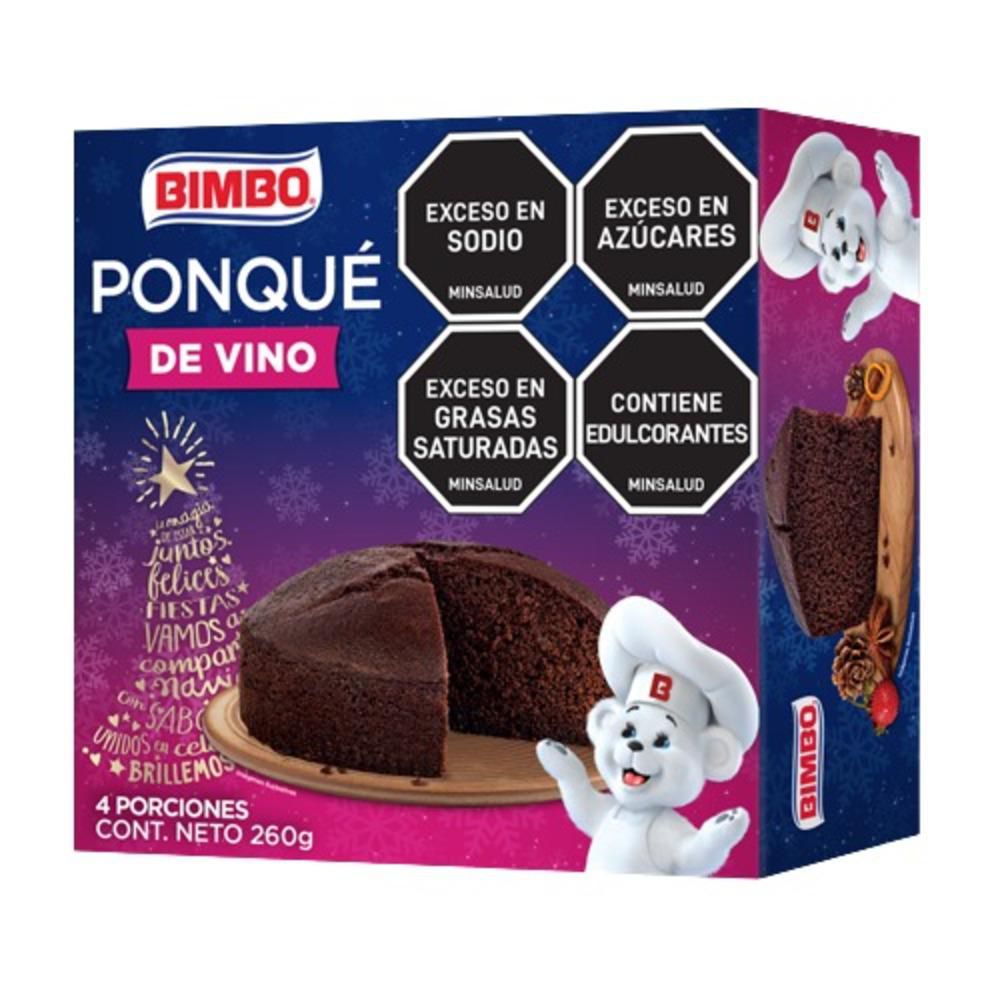 Ponqué BIMBO Vino Para 5 Personas (260  gr) img #1