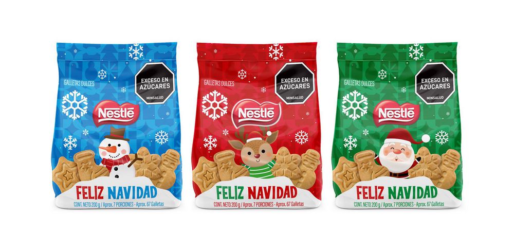 Galletas navidad NESTLE dulces bolsa (200  gr) img #1