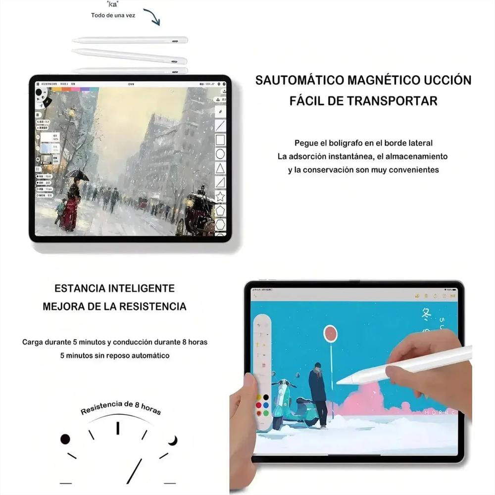 Lápiz Pencil Universal Stylus Pen /Ios/Android/Windows img #3