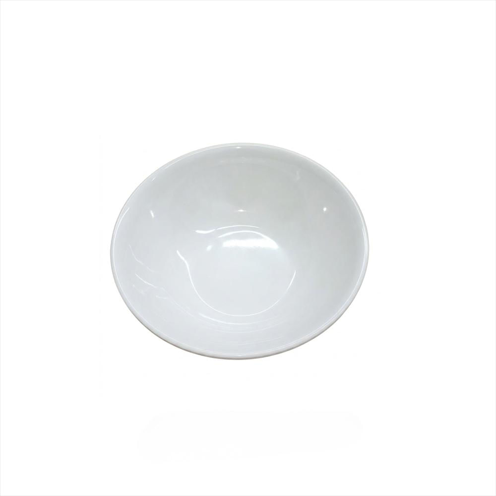 Plato Hondo Circular 17Cm En Melamina Jabw23001 Blanco img #3
