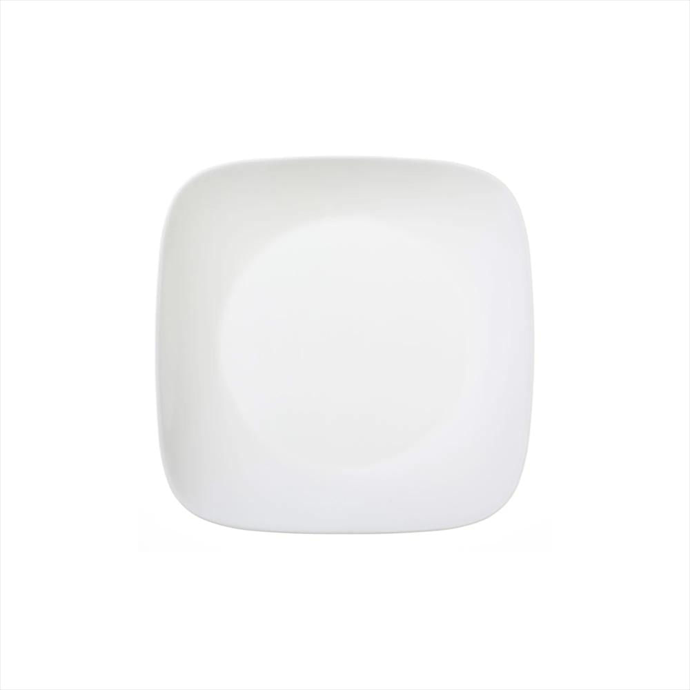 Plato Pando Cena Cuadrado 28 Cm Nfp110x 12 Blanco img #1