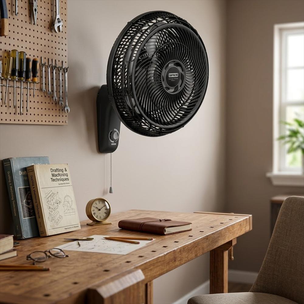 Ventilador Silence Force Maxx 18 Pulg Pared 586103668 Negro img #2