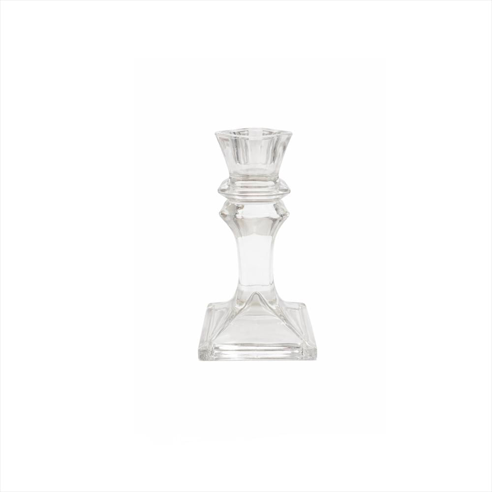 Candelabro Vidrio 15Cm Brazo Bazaro Mt0821 13 Transparente img #1