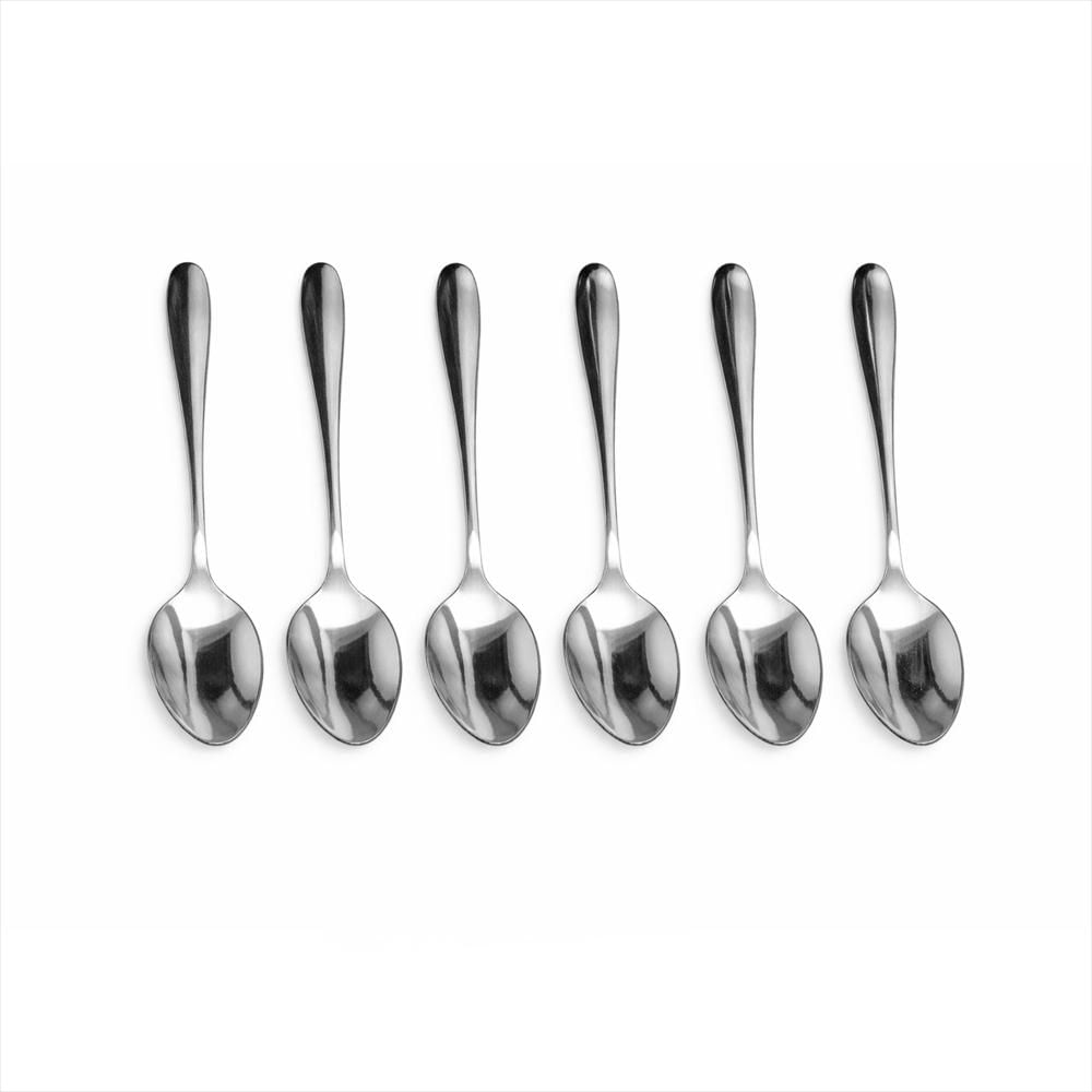 Set X6 Cucharas En Acero Inoxidable Ja00004 Plateado img #1