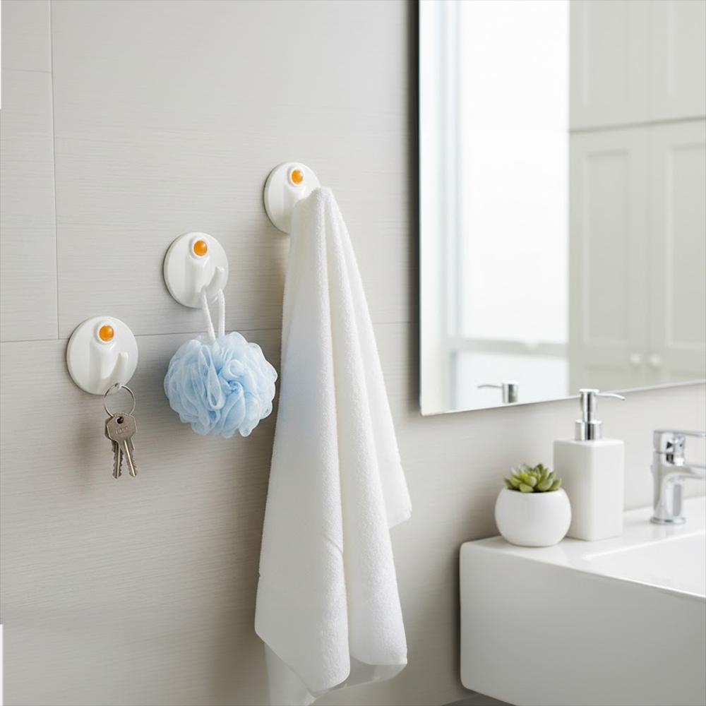 Ganchos Adhesivos 3 Pzs De Pared Ja250305 Blancos img #2