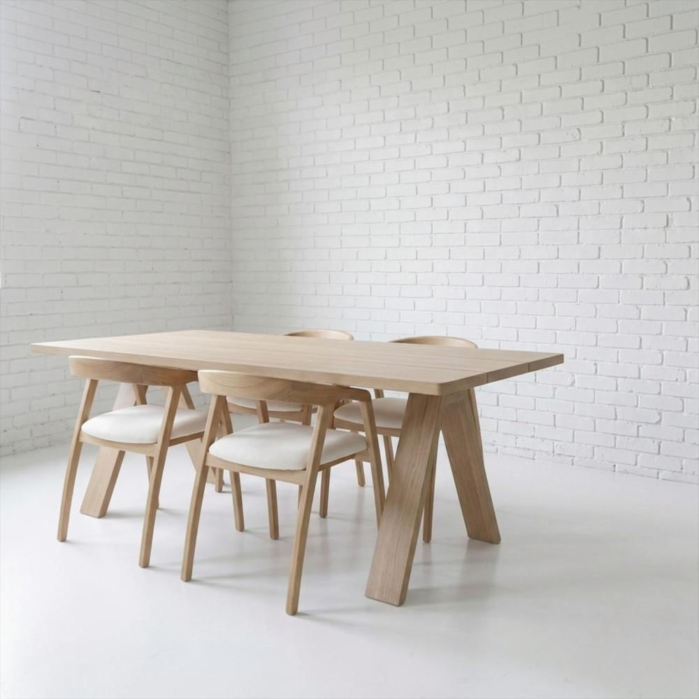 Juego De Comedor Hawara + 4 Sillas img #1