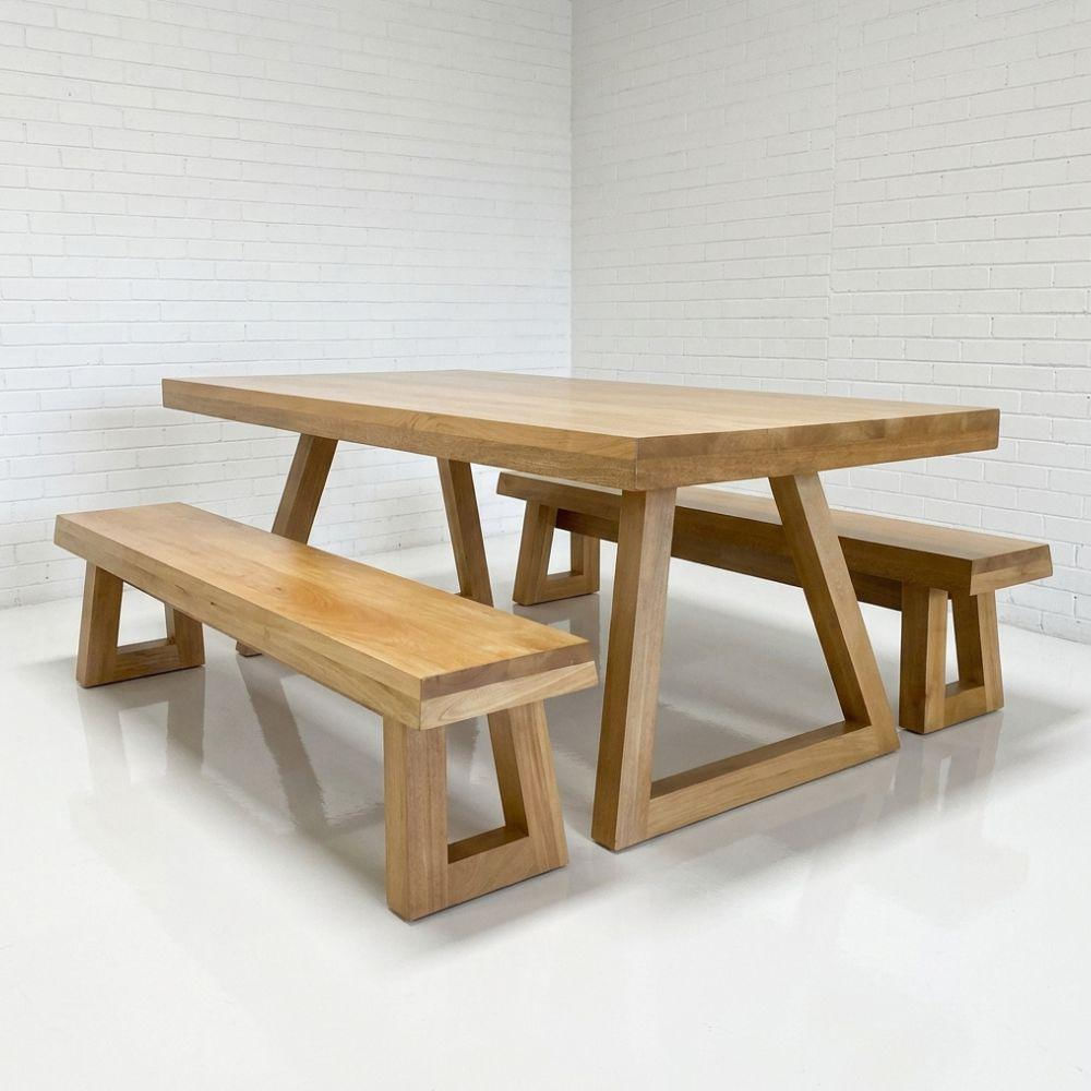 Mesa Comedor Abrum 200Cm X 100Cm Roble Macizo img #3
