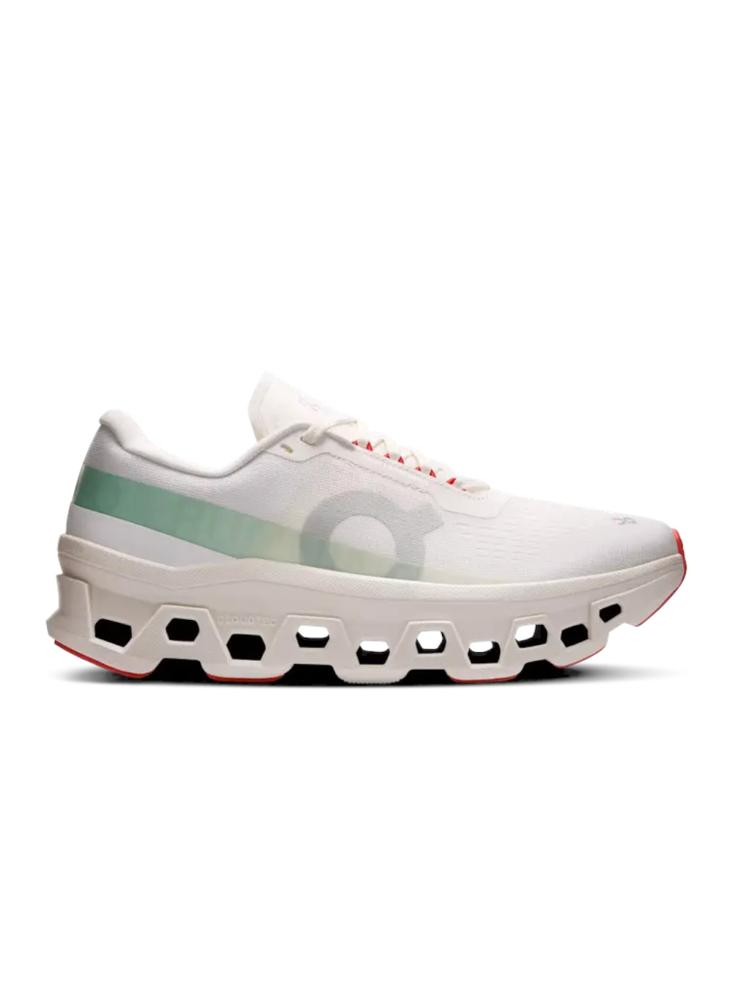 Tenis On Cloudmonster 1 Mujer Blanco/Verde img #1