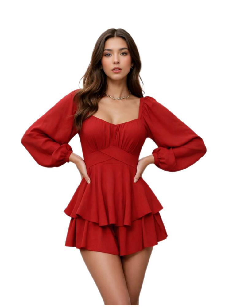 Vestido Laufrak Corto Manga Larga img #1