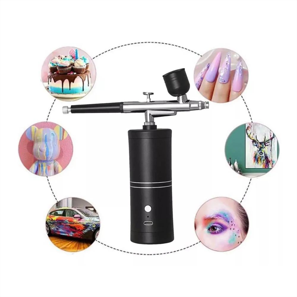 Aerografo Inalambrico Compresor Multifuncion Maquillaje Uñas Color img #2