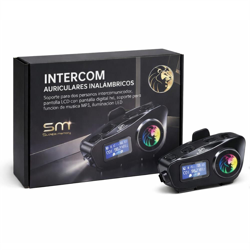 Intercomunicador Para Casco Moto Sm img #1