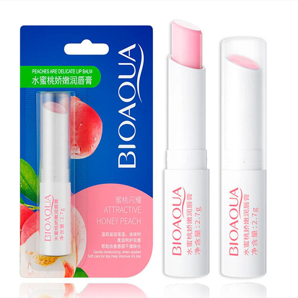 Hidratante Labial De Durazno Sin Color img #1