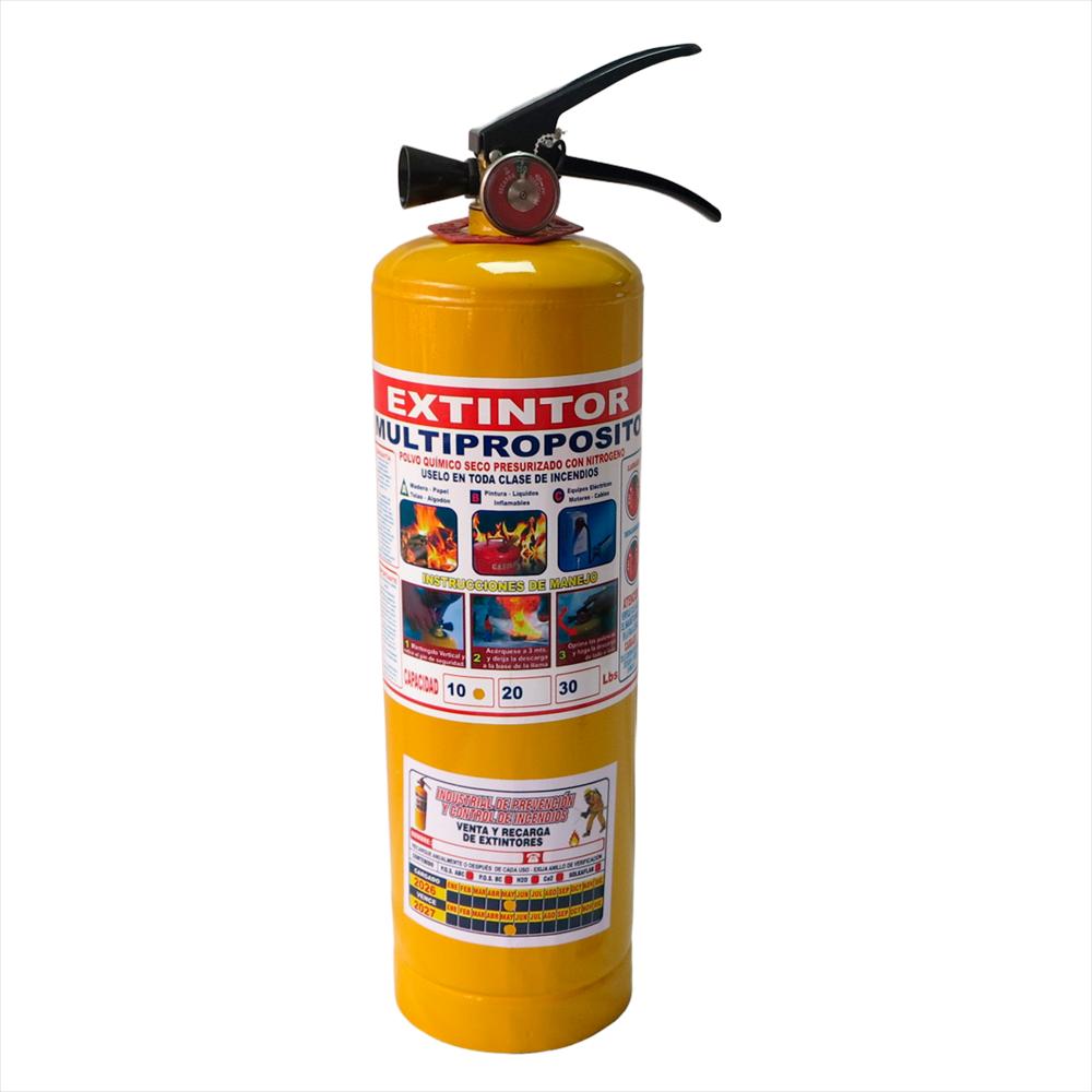 Extintor De 10Lb Con Soporte Y Aviso img #2