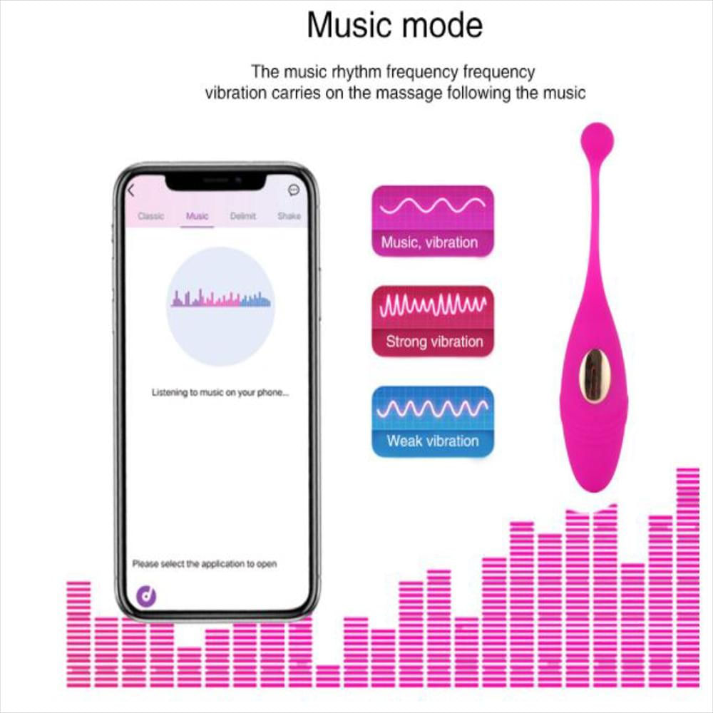 Huevo Vibrador Bluetooh Controlado Con App img #2
