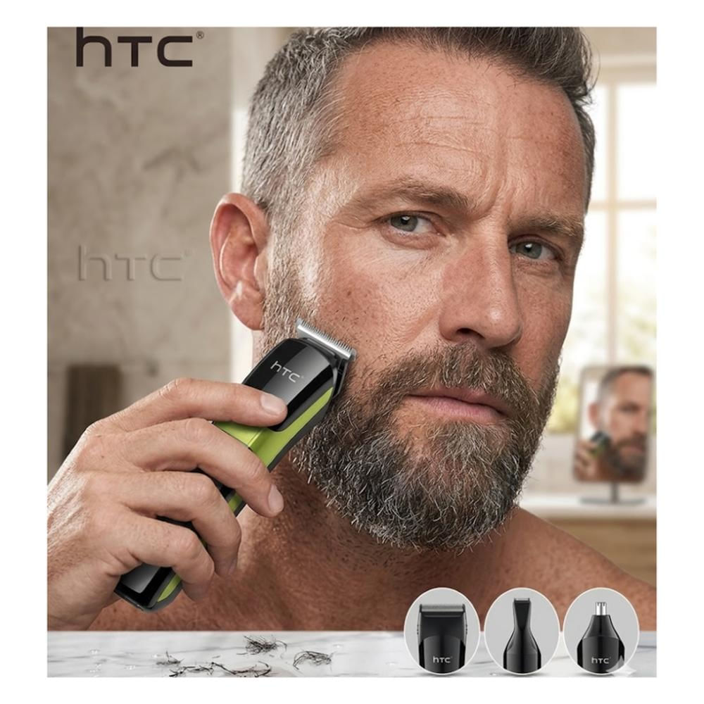 Kit Afeitadora Profesional 10 En 1 Corta Pelo Barba Y Nariz img #4