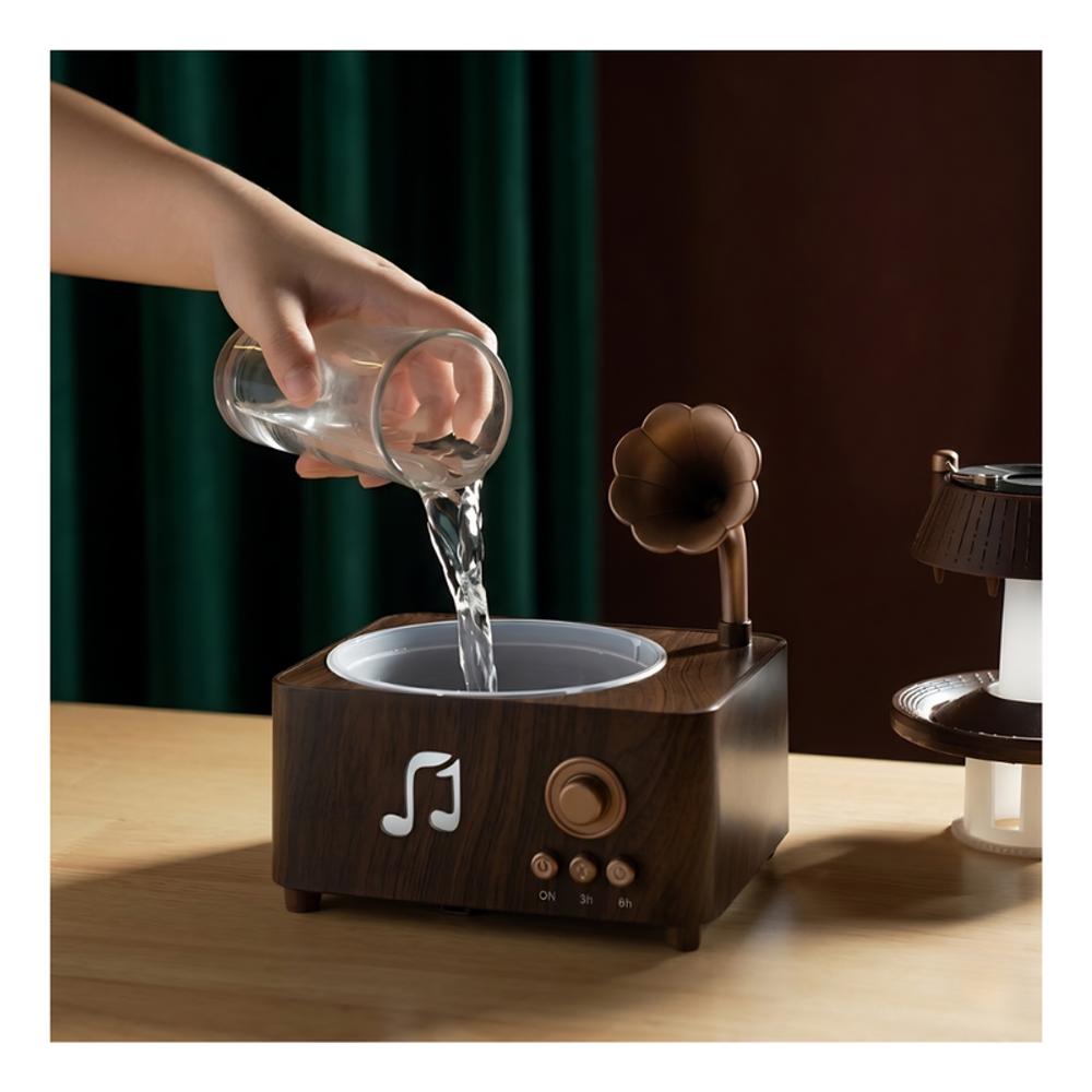 Humidificador Difusor Tocadiscos Lluvia Mas Esencia img #2